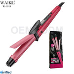 WAIKIL 2 in 1 Electric Spiral Curling Iron & Travel Hair Straightener – Professional Wavy Hair Styler for Women