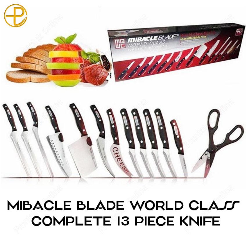 Mibacle Blade Professional 13-Piece Chef Knife Set