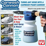 Car Wash Foam Cannon Gun – 5 Spray Settings High Pressure Foam Blaster