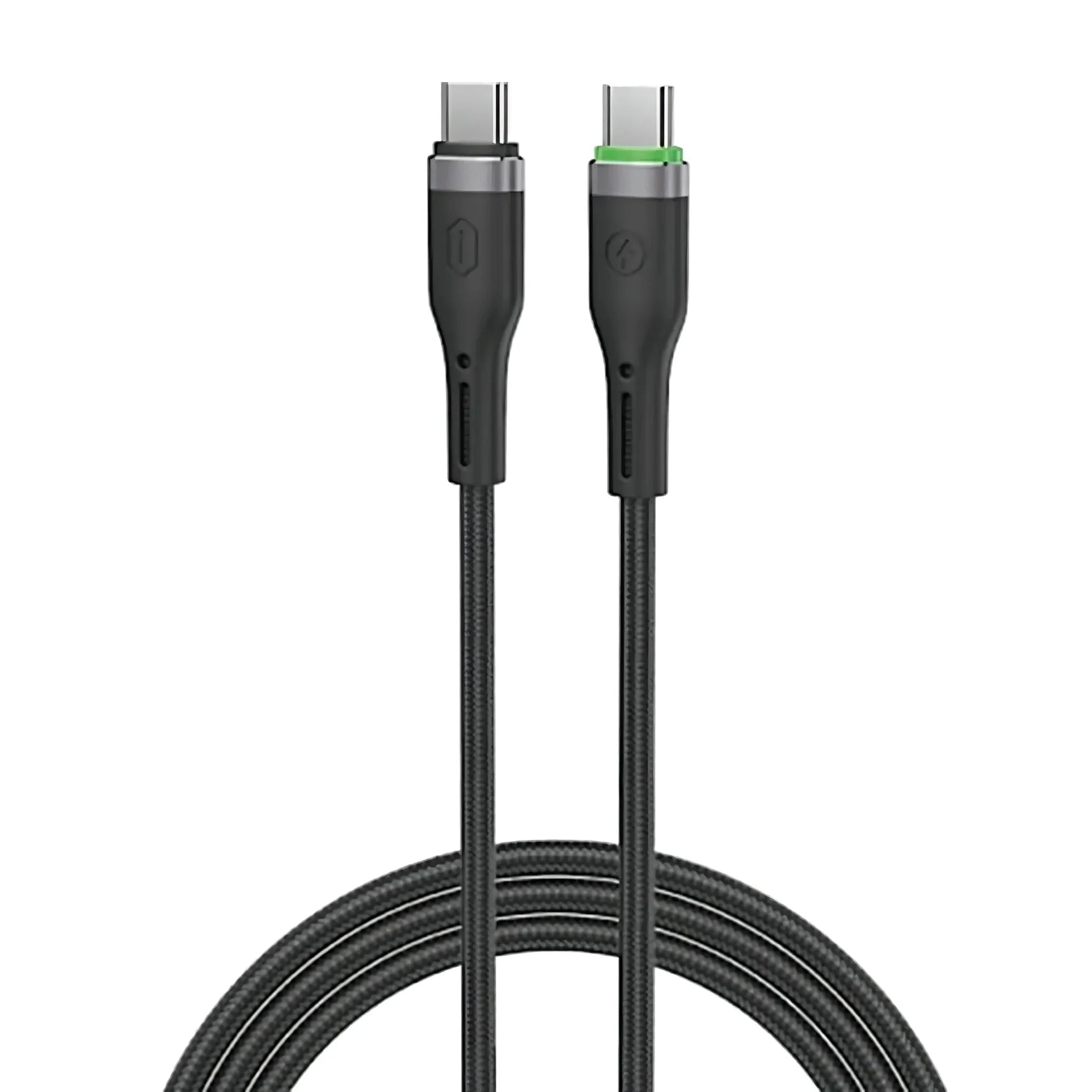 WiWU Oringlink 60W USB-C to USB-C PD Fast Charging Cable – 1M