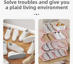 Z-Shaped Modern Shoe Rack | Multi-Layer Space-Saving Organizer | Stylish Open Shelf Shoe Storage