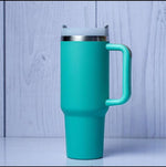 1200ml Stainless Steel Insulated Tumbler – Bingba / Stanley Thermal Cup with Handle & Straw