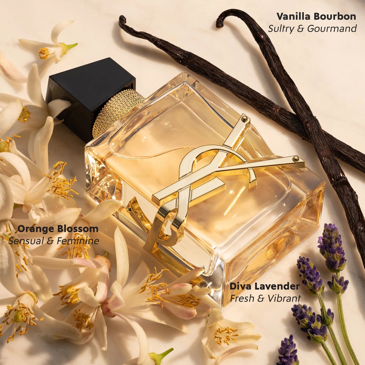 Yves Saint Laurent Libre Eau de Parfum – Luxury Floral Vanilla Perfume for Women (90ml)