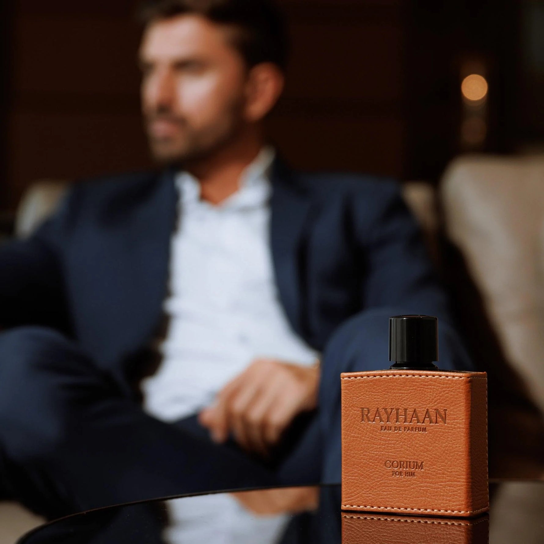 Rayhaan Corium Eau De Parfum – Premium Men’s Fragrance with Leather & Oud Notes (100ML)