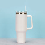 1200ml Stainless Steel Insulated Tumbler – Bingba / Stanley Thermal Cup with Handle & Straw