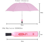 Folding Travel Umbrella – UV Protection, Waterproof & Wind-Resistant Sun & Rain Umbrella