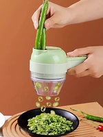 Multifunctional Electric Food Chopper – Rechargeable Mini Processor for Vegetables, Fruits, Meat &amp; More