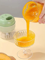 Multifunctional Electric Food Chopper – Rechargeable Mini Processor for Vegetables, Fruits, Meat &amp; More