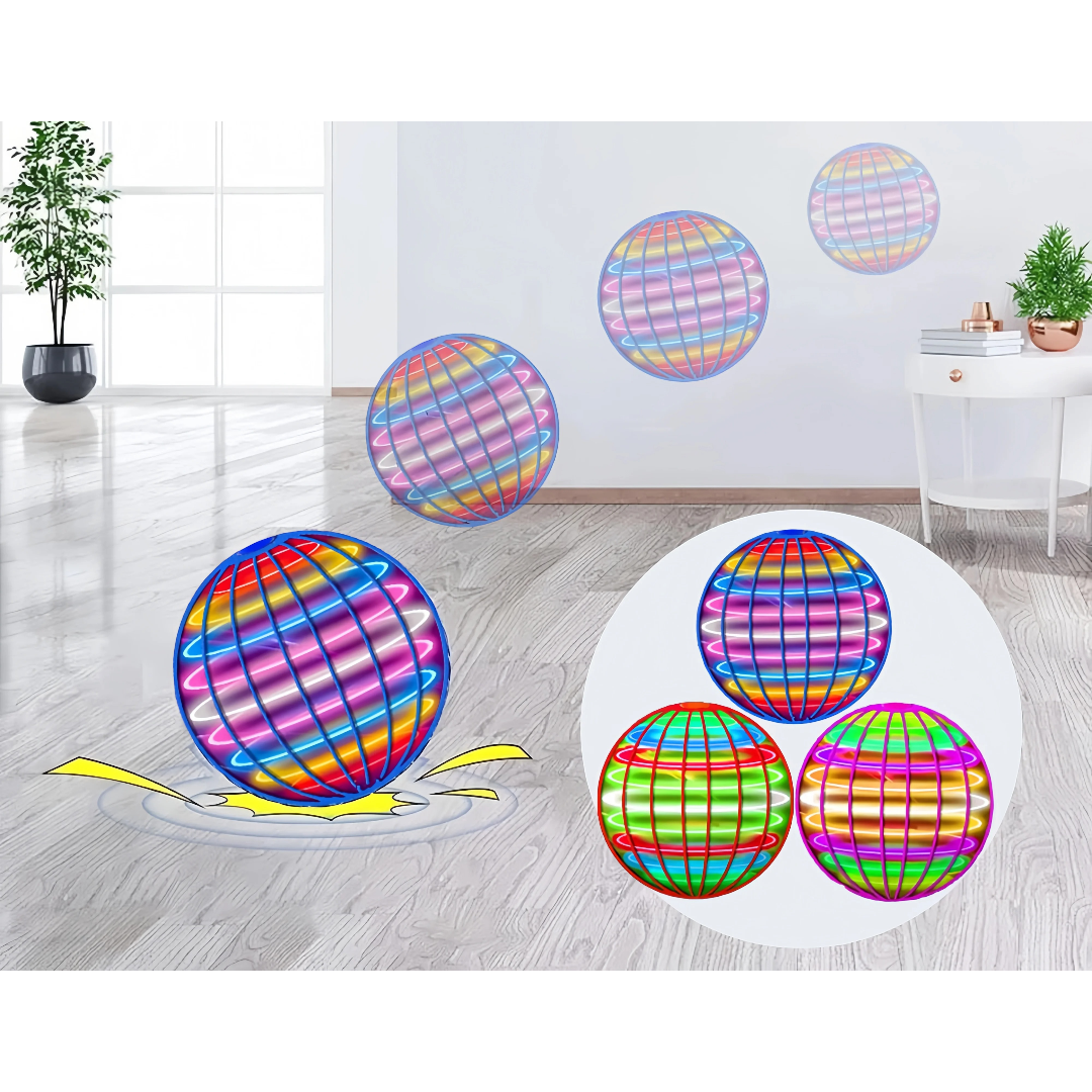 Flying Ball Toy – Hand Controlled Boomerang Hover Ball with Magic LED Lights