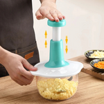 Manual Press Garlic Paste Processor – Press-Type Vegetable Slicer & Household Multifunctional Meat Grinder