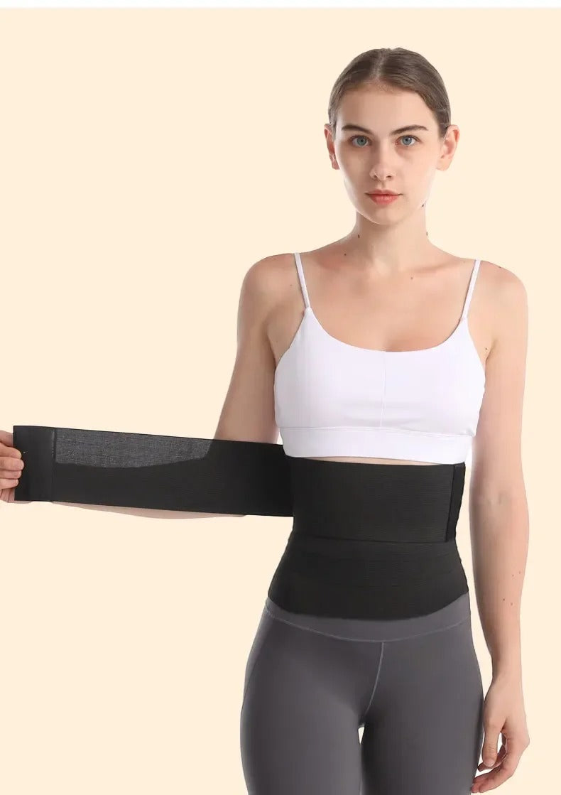 Women’s Waist Trainer Bandage Wrap – Tummy Control Slimming Belt for Workout & Postpartum Support