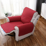 Solid Color Recliner Sofa Cover – Anti-Slip Armchair Protector for Pets, Kids & Daily Use (1 Seater)