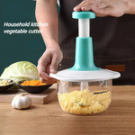 Manual Press Garlic Paste Processor – Press-Type Vegetable Slicer & Household Multifunctional Meat Grinder