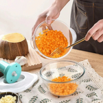 Manual Press Garlic Paste Processor – Press-Type Vegetable Slicer & Household Multifunctional Meat Grinder