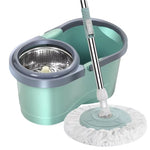 360° Spin Mop & Bucket Set – Adjustable Microfiber Floor Cleaning System