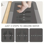 Ultra Absorbent Anti-Slip Bath Mat – 2 PCS Set Quick Dry Soft Bathroom Floor Rugs