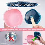 Portable Silicone Wax Heater Pot 400ML – Hair Removal Wax Warmer Machine