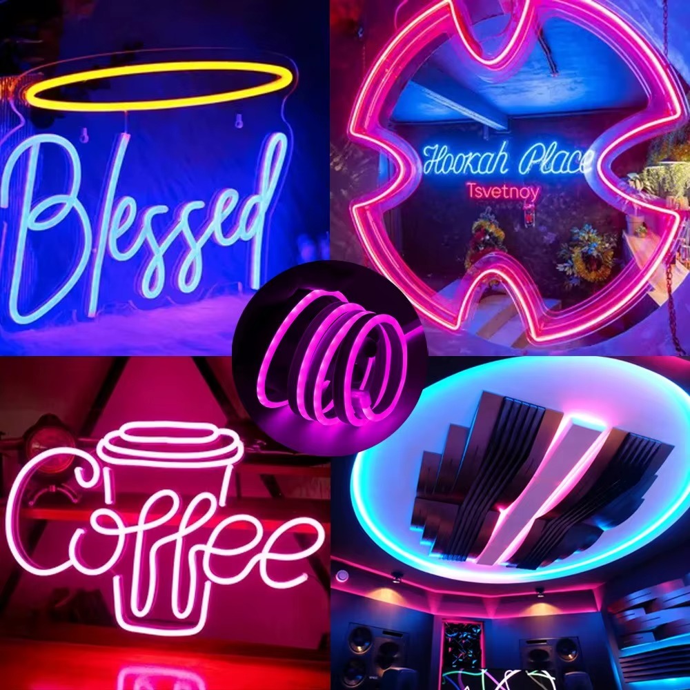 RGB Neon LED Strip Light – 5 Meter Flexible Waterproof Smart Ambient Lighting