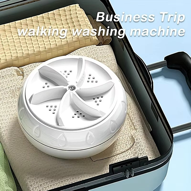 Portable Mini Washing Machine – USB Travel Washer for Baby Clothes & Small Laundry