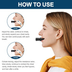 Adjustable Lung Capacity Breathing Trainer – Inspiratory & Expiratory Muscle Exercise Device