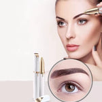 Electric Eyebrow Trimmer with LED Light – USB Rechargeable Precision Hair Removal Tool