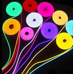 RGB Neon LED Strip Light – 5 Meter Flexible Waterproof Smart Ambient Lighting