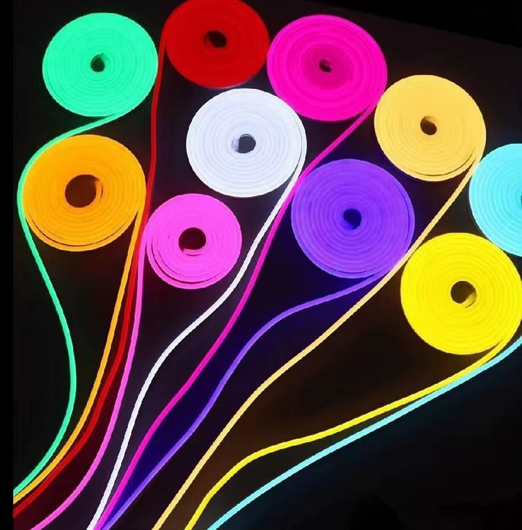 RGB Neon LED Strip Light – 5 Meter Flexible Waterproof Smart Ambient Lighting