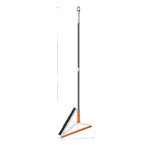 2-in-1 V-Shaped Floor Scrubber & Squeegee – Gap Cleaning Brush with Long Handle (Bathroom & Tile Cleaning Tool)