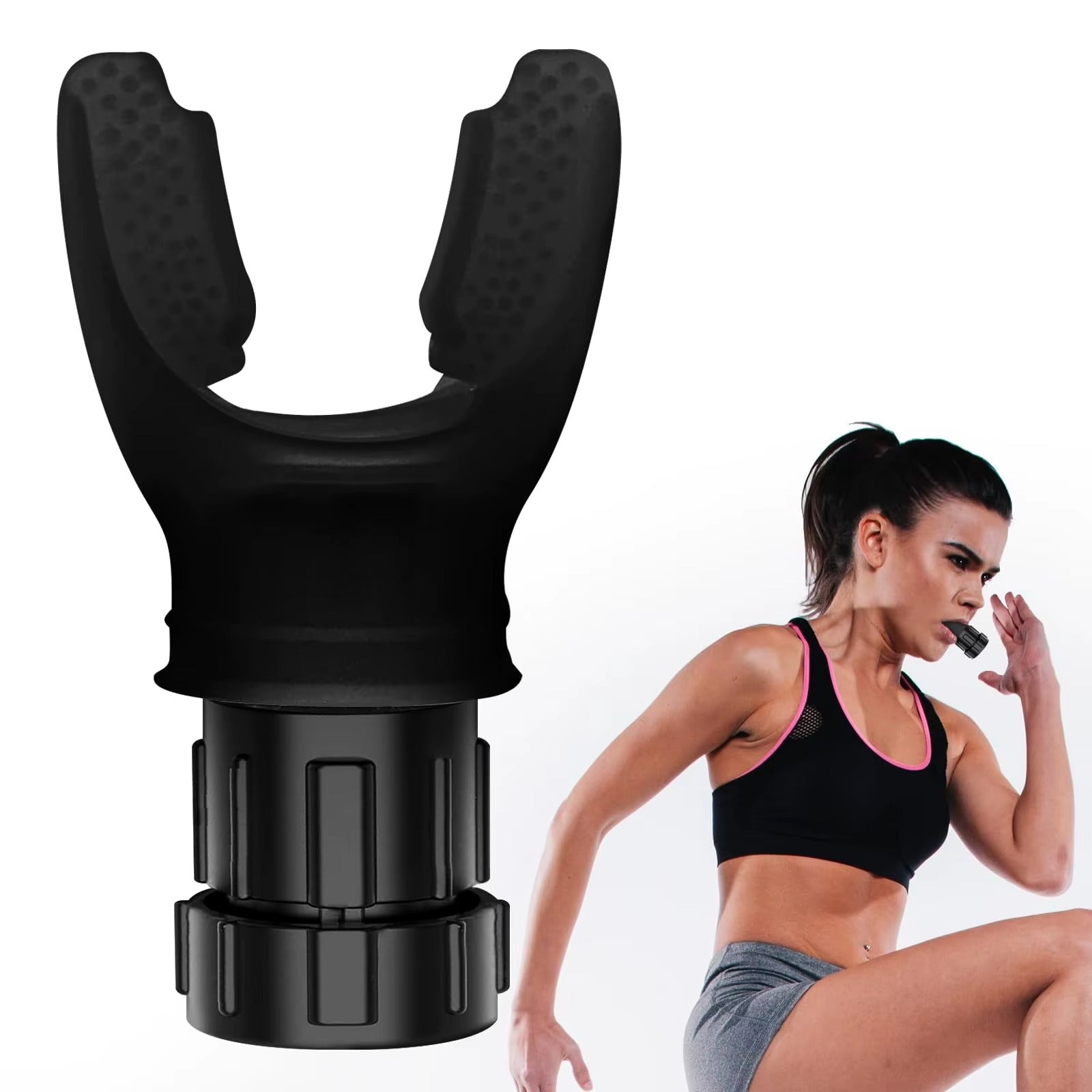 Adjustable Lung Capacity Breathing Trainer – Inspiratory & Expiratory Muscle Exercise Device