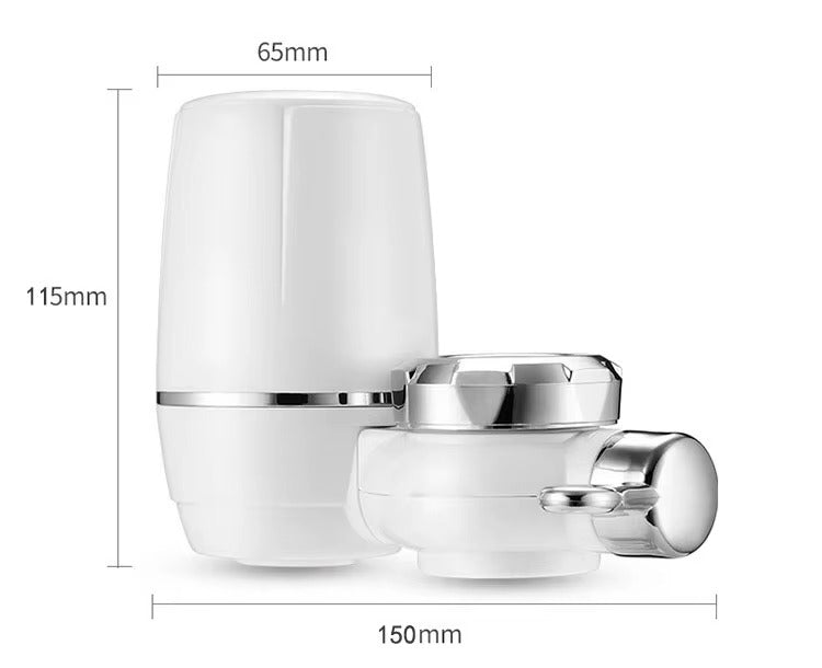 Kubichai Faucet Water Filter – 7-Layer Kitchen Tap Mounted Purifier with Activated Carbon