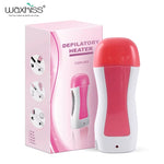 Waxkiss Roll-On Wax Heater Kit – Portable 3-in-1 Hair Removal Wax Machine (100ML)