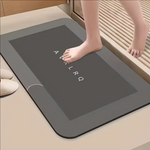 Ultra Absorbent Anti-Slip Bath Mat – 2 PCS Set Quick Dry Soft Bathroom Floor Rugs