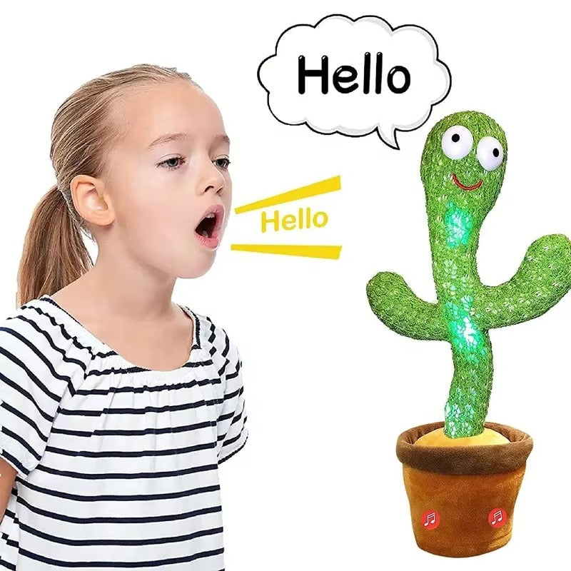 Dancing Singing Cactus Toy with Recording Feature