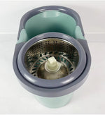 360° Spin Mop & Bucket Set – Adjustable Microfiber Floor Cleaning System