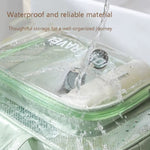 Dry-Wet Separation Travel Bag – Large Capacity Transparent Gym & Swimming Bag