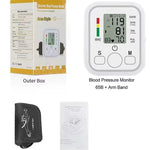 Digital Upper Arm Blood Pressure Monitor – Automatic BP Machine with LCD Display