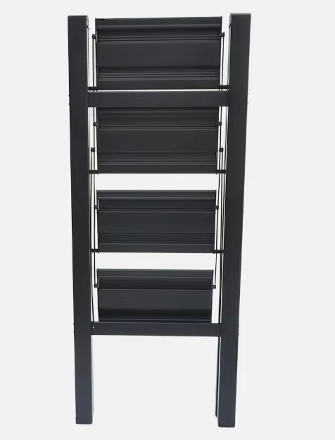 Folding 3-Step Ladder – Lightweight Anti-Slip Steel Household Step Stool