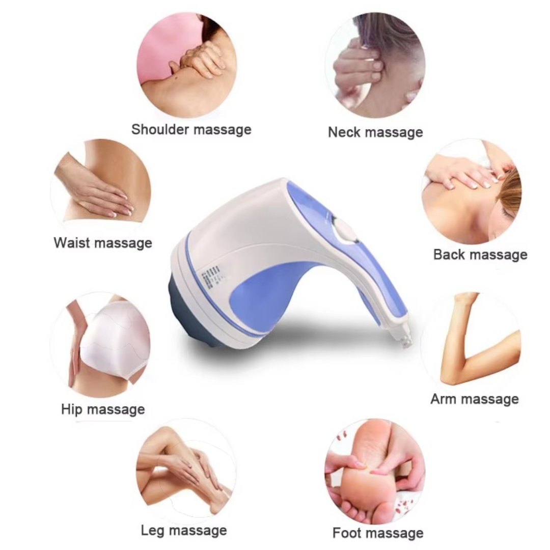 Full-Body Electric Massager 28W – Multifunctional Neck, Leg & Foot Muscle Relaxation Massager (AM-04)