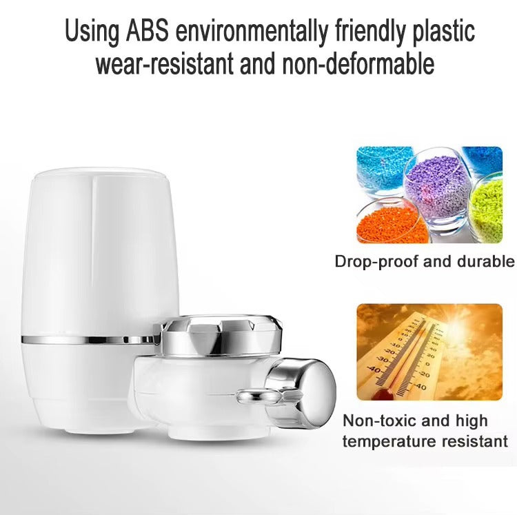 Kubichai Faucet Water Filter – 7-Layer Kitchen Tap Mounted Purifier with Activated Carbon