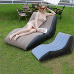 Waterproof Inflatable Air Sofa Bed – Portable Outdoor Lounge Chair