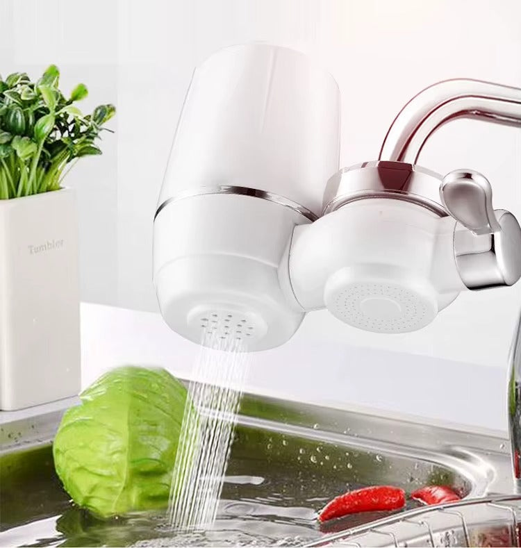 Kubichai Faucet Water Filter – 7-Layer Kitchen Tap Mounted Purifier with Activated Carbon