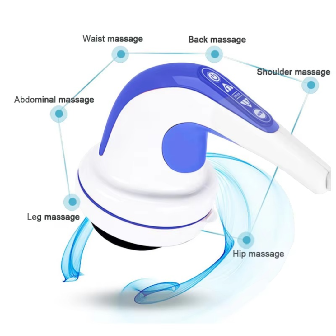 Full-Body Electric Massager 28W – Multifunctional Neck, Leg & Foot Muscle Relaxation Massager (AM-04)