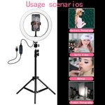 10-Inch LED Ring Light with Tripod & Remote – Dimmable Selfie & Video Light