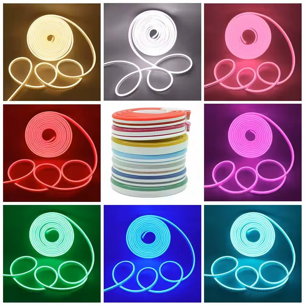 RGB Neon LED Strip Light – 5 Meter Flexible Waterproof Smart Ambient Lighting