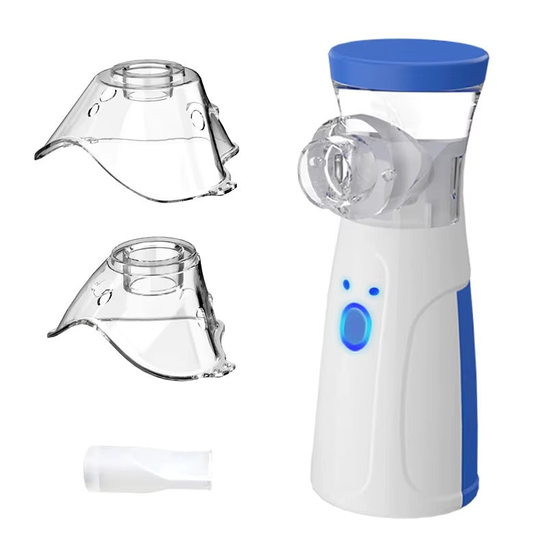 Portable Mesh Nebulizer – USB Rechargeable Silent Nebulizer for Kids & Adults