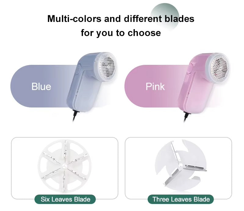 Electric Lint Remover for Clothes – Portable Fabric Shaver with 3-Blade System (USB Rechargeable)