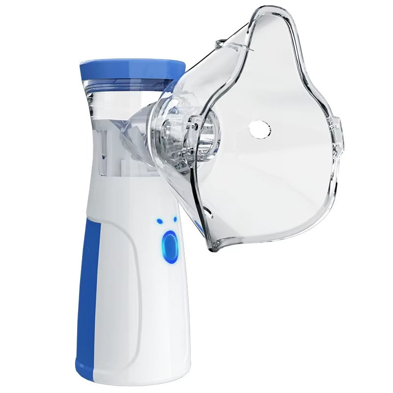 Portable Mesh Nebulizer – USB Rechargeable Silent Nebulizer for Kids & Adults