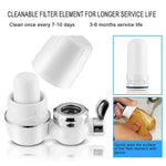 Kubichai Faucet Water Filter – 7-Layer Kitchen Tap Mounted Purifier with Activated Carbon