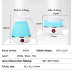Portable Foldable Electric Travel Kettle (1L)