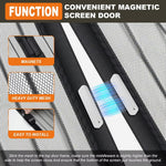 Magic Mesh Magnetic Door Curtain – Insect Protection Screen (2.1M)